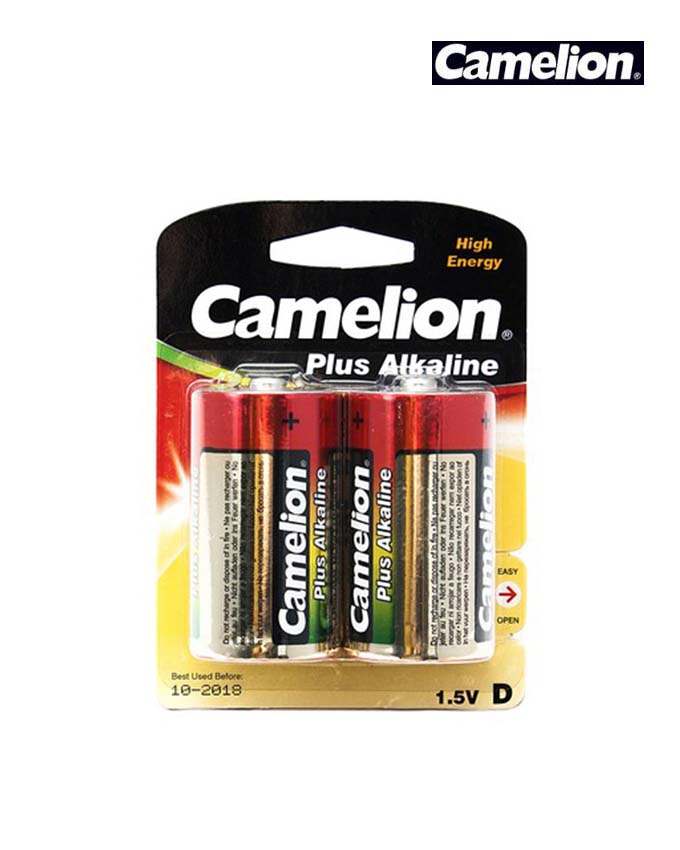 Camelion LR20-BP2 Plus Alkaline batteries, 1.5V